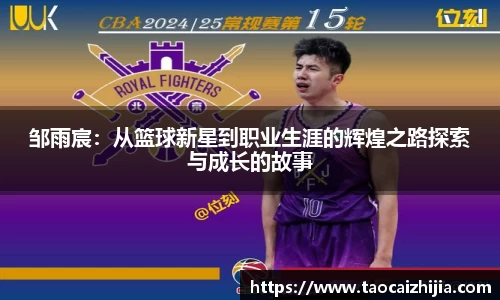 邹雨宸：从篮球新星到职业生涯的辉煌之路探索与成长的故事