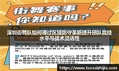 深圳街舞队如何通过区域防守革新提升团队竞技水平与战术灵活性